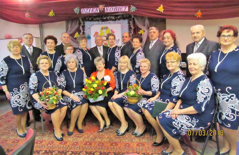 Dzień Kobiet w klubie seniora Ustronie w Skierniewicach