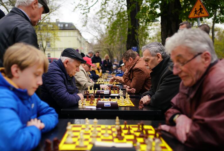 Turniej szachowy na słupskich bulwarach 