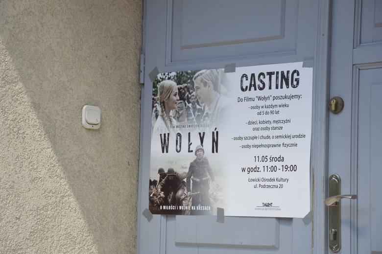 Łowicki casting do filmu "Wołyń" (Zdjęcia)