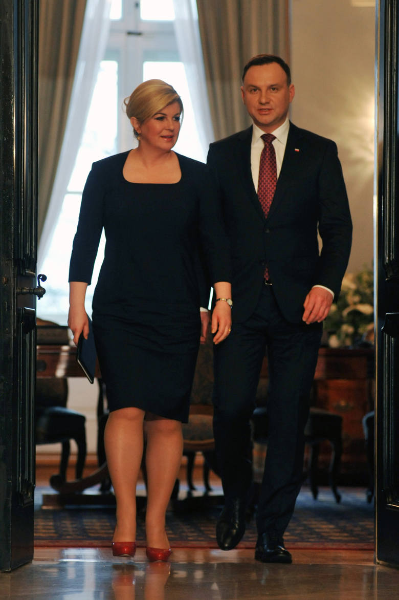 Prezydent Andrzej Duda wraz z małżonką.