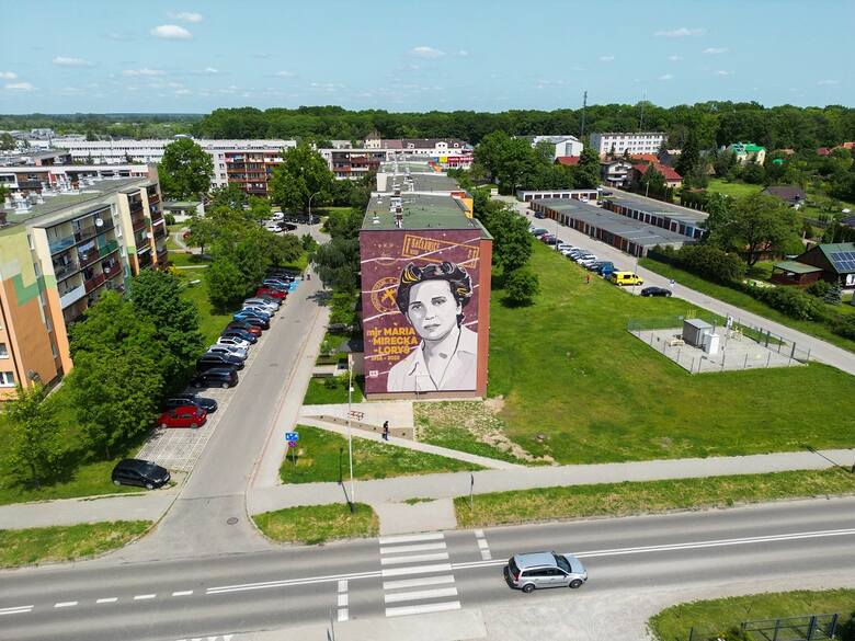 Bohaterką kolejnej edycji projektu muralowego województwa podkarpackiego - Przestrzeń Dziedzictwa - została mjr Maria Mirecka-Loryś, której dedykowany