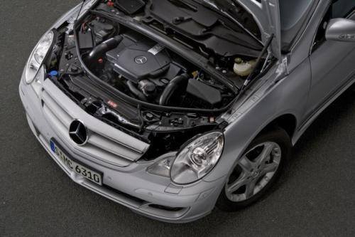 Fot. Mercedes-Benz: Silnik 5,0 V8 to mocny punkt R-500.