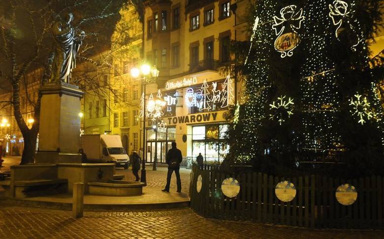 Iluminacje świąteczne w Toruniu - tak było w 2014 roku.