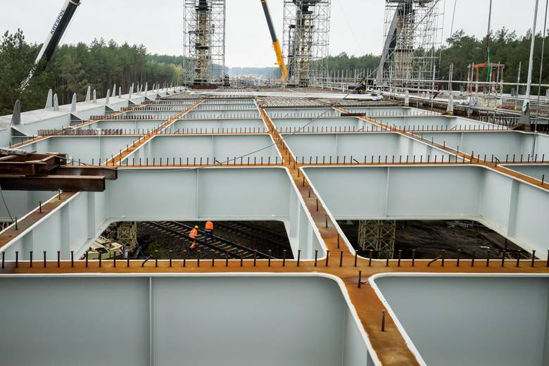 10.10.2019 bydgoszcz budowa droga ekspresowa s5 trasa most wiadukt  . fot: tomasz czachorowski/polska press