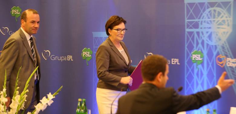 Premier Ewa Kopacz była gościem posiedzenia biura Grupy Europejskiej Partii Ludowej w Parlamencie Europejskim.