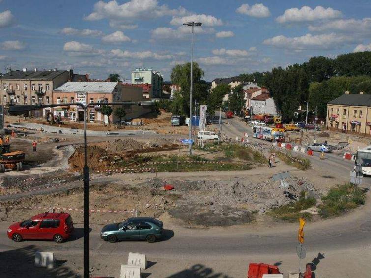 W sierpniu pojedziemy częścią nowego węzła "Żelazna” w centrum Kielc?