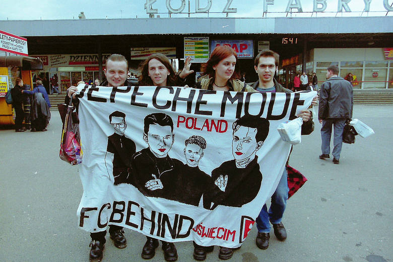 Do Łodzi przyjeżdżali fani Depeche Mode