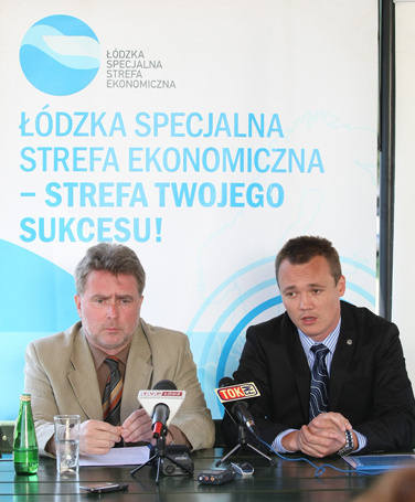 Marek Cieślak, wiceprezydent Łodzi i Tomasz Sadzyński, prezes Łódzkiej Specjalnej Strefy Ekonomicznej byli zadowoleni ze swojego tygodniowego wyjazdu do Chin.