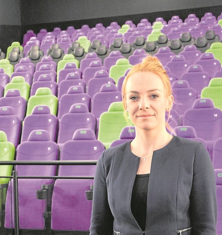 Magdalena Lorek, dyrektor głogowskiego Cinema 3D.