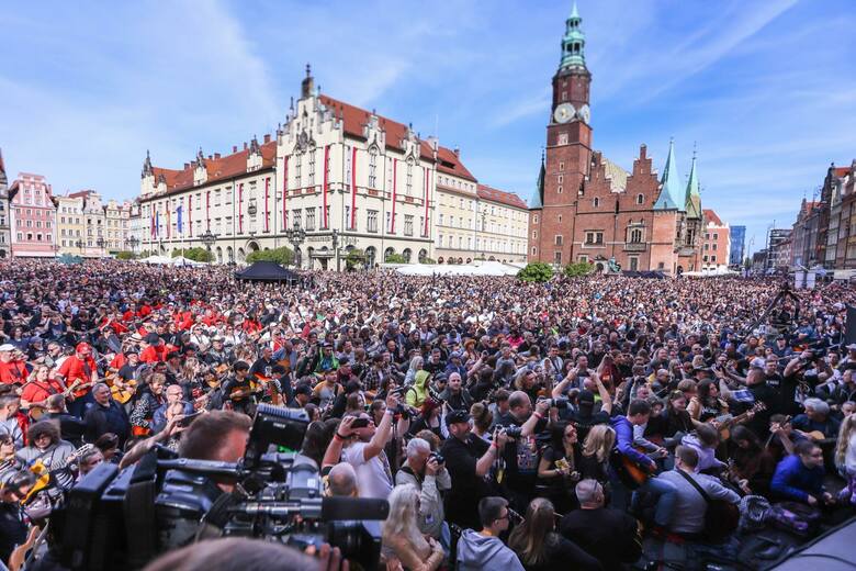 Bicie gitarowego rekordu świata we Wrocławiu, 2023