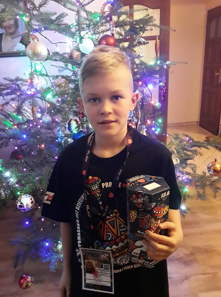 11-letni Krzyś Banaszczyk z Szydłowca żyje dzięki sprzętowi zakupionemu przez WOŚP.