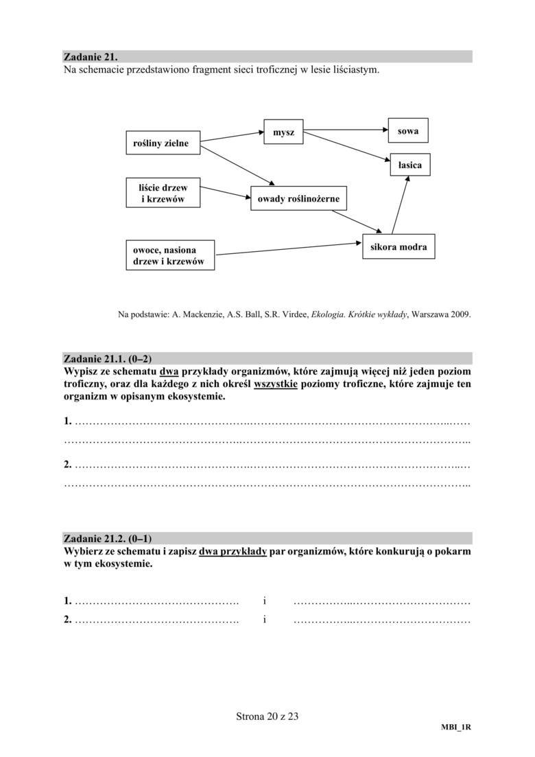 Matura próbna 2020 biologia 7.04.2020. ARKUSZ CKE. Jakie ...