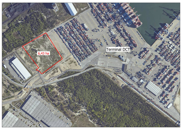 Kolejny teren w Porcie Gdańsk przekazany pod inwestycję terminalu kontenerowego DCT
