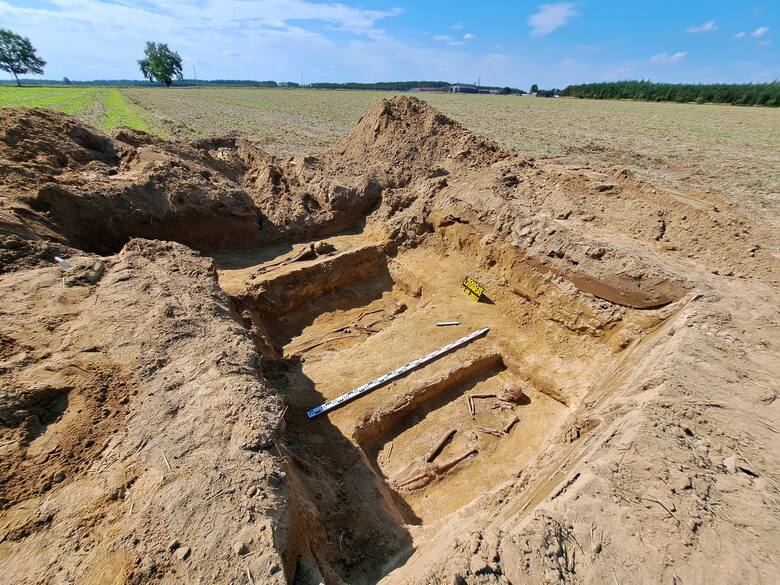 Na szczątki 34 osób natrafili archeolodzy na polu uprawnym w jednej z dolnośląskich miejscowości.