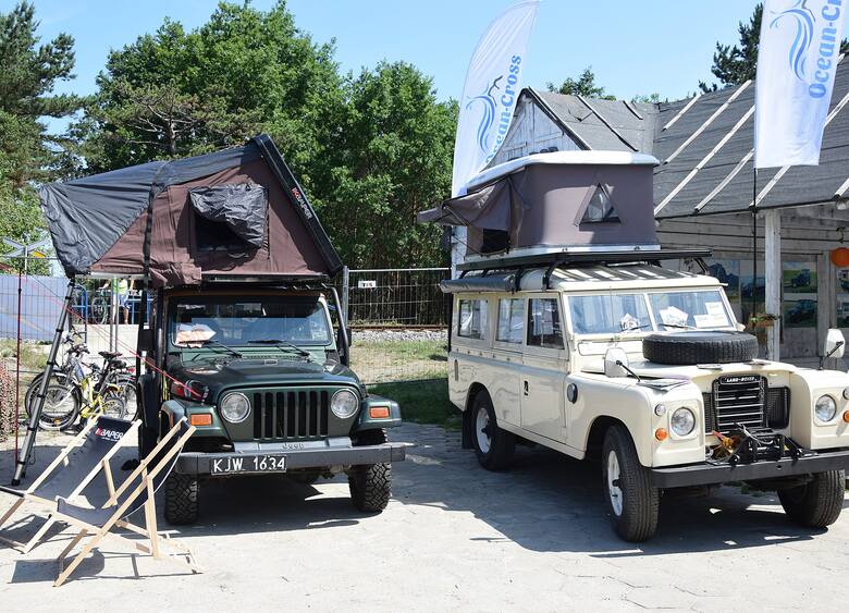 Na rynku karawaningu pojawia się coraz więcej producentów i handlowców, którzy oferują namioty montowane na dach samochodu.Fot. Wojciech Frelichowsk