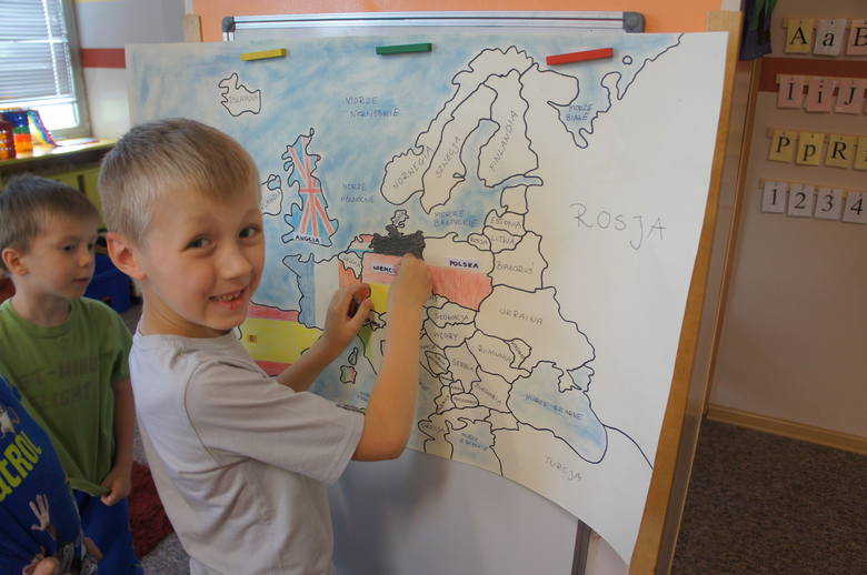 Przedszkole Małych Odkrywców w Skierniewicach poznawało kraje UE