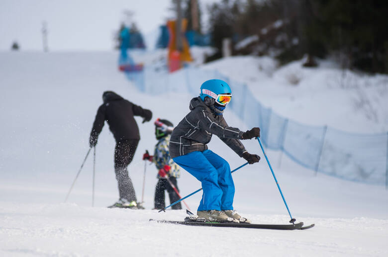 Początkujący narciarze i dzieci mają w Polsce szeroki wybór łatwych tras i tzw. oślich łączek, na których mogą trenować. Szczególnie wiele łatwych tras