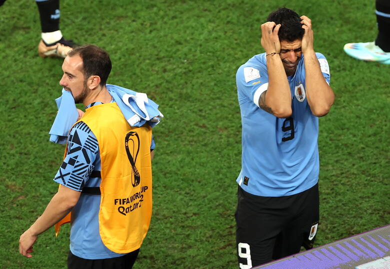 Luis Suarez, zwany „El Pistolero” napastnik reprezentacji Urugwaju nie mógł pogodzić się z decyzjami sędziów w meczach „Celeste” z Parugalią i Ghaną.