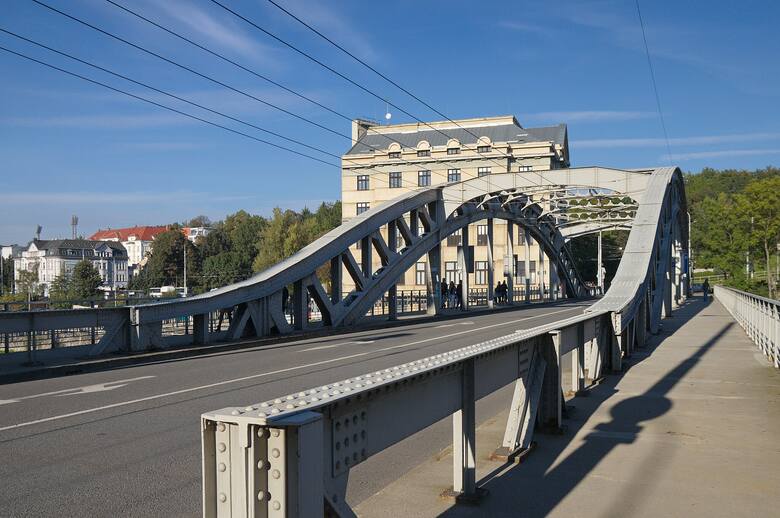 Widok na most w Ostrawie