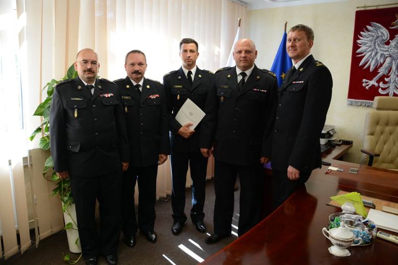 Zastępca komendanta Straży Pożarnej w Sandomierzu już oficjalnie powołany   