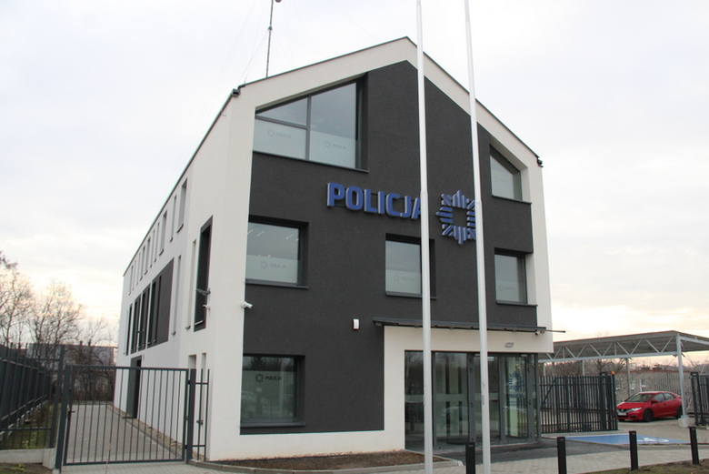 Tak prezentuje się nowy komisariat policji w Wojkowicach 