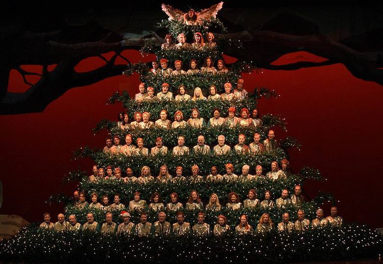 Śpiewająca choinka<br /> W 1953 roku w miejscowości Charolotte w Północnej Karolinie zapoczątkowano wyjątkową tradycję - śpiewające, świąteczne drzewko. Każdego roku choinka „zaczyna śpiewać” 8 grudnia.<br /> 