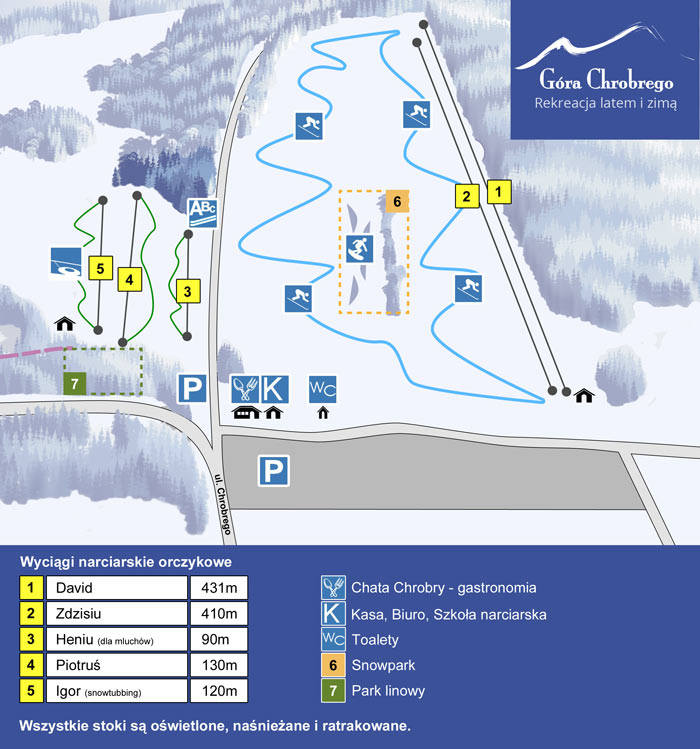 Stacja narciarska Góra Chrobrego w Elblągu [INFORMACJE, JAK DOJECHAĆ, ATRAKCJE]