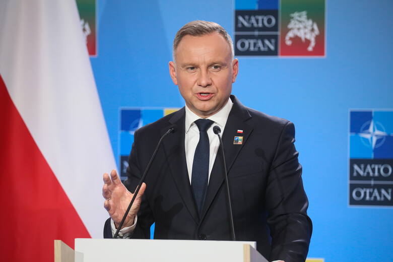 Prezydent Andrzej Duda zabrał głos po szczycie NATO.