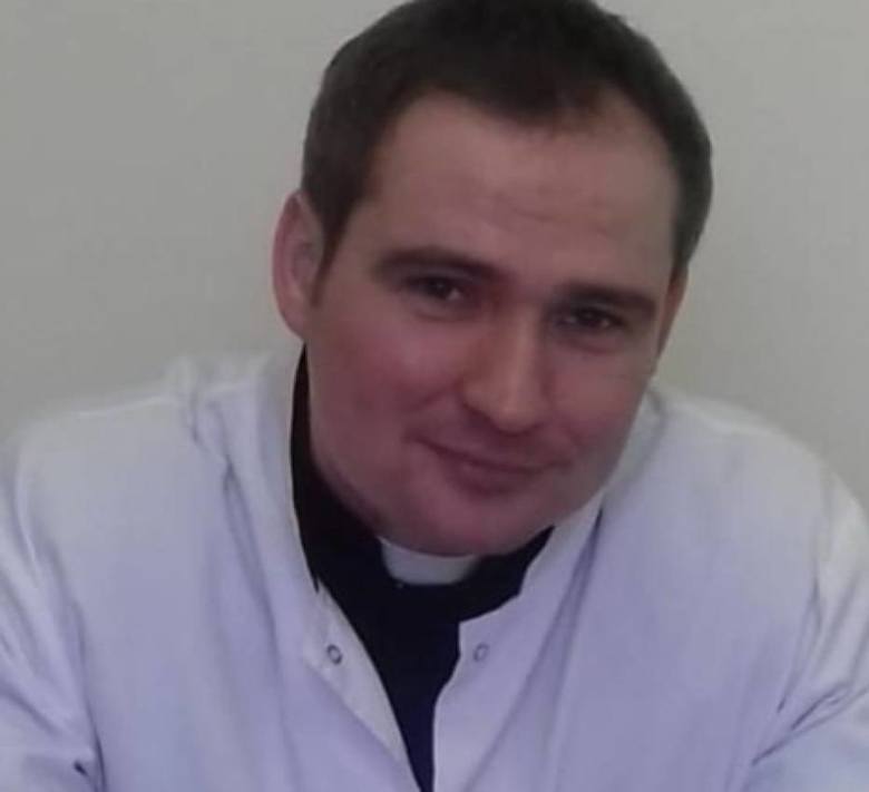 Ks. Wiesław Badaszek, kapelan w Szpitalu Specjalistycznym w Kościerzynie