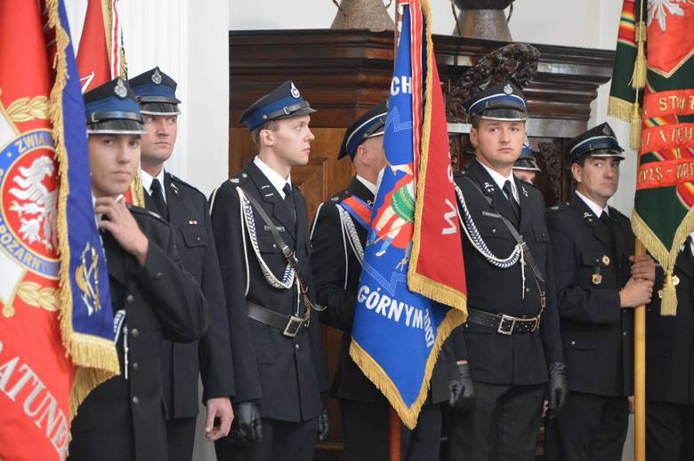 Gorzkie słowa podczas pożegnania komendanta powiatowego PSP w Łowiczu [ZDJĘCIA]