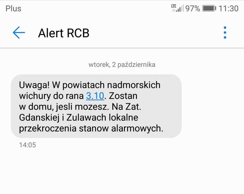 Alert RCB od kogo ten SMS? Ostrzeżenie Rządowego Centrum Bezpieczeństwa. Co oznacza SMS od Alert RCB?