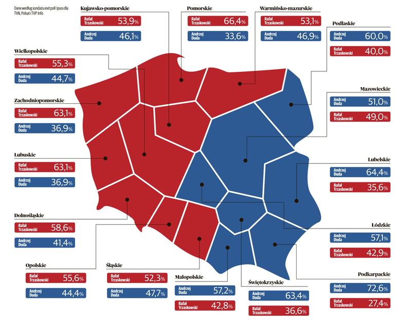 Wyniki wyborów w woj. lubelskim. Jak głosowali mieszkańcy naszego regionu? Sprawdźcie sondażowe wyniki