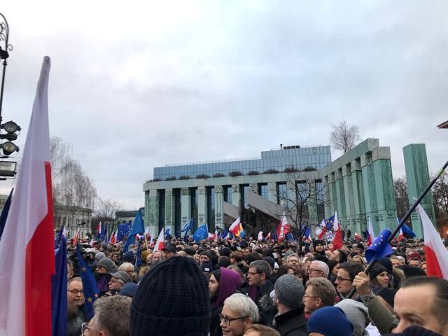 Marsz Tysiąca Tóg, Warszawa 11 stycznia 2020 r.
