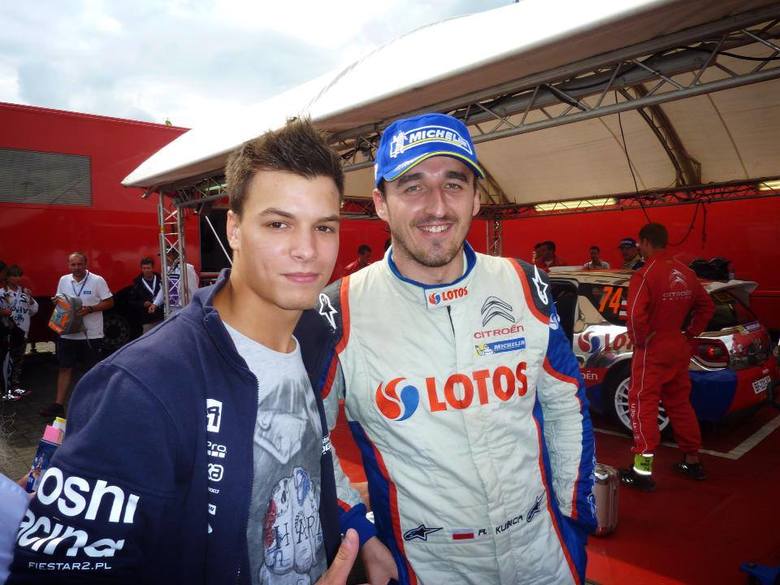 Hubert Ptaszek chciałby w przyszłości osiągnąć wyniki w WRC na miarę Roberta Kubicy.