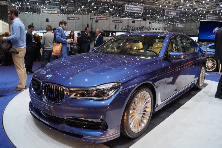 BMW Alpina B7 Organizatorzy tegorocznej edycji Geneva Motor Show spodziewają się ponad 700 tys. zwiedzających oraz 12 tys. przedstawicieli mediów z całego