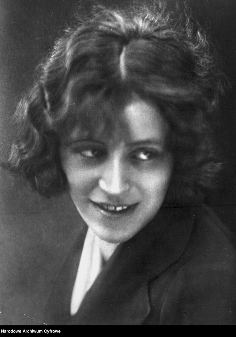 Zofia Stryjeńska, nazywana „księżniczką sztuki polskiej”. "Światowid" nr 46/328 z 1930