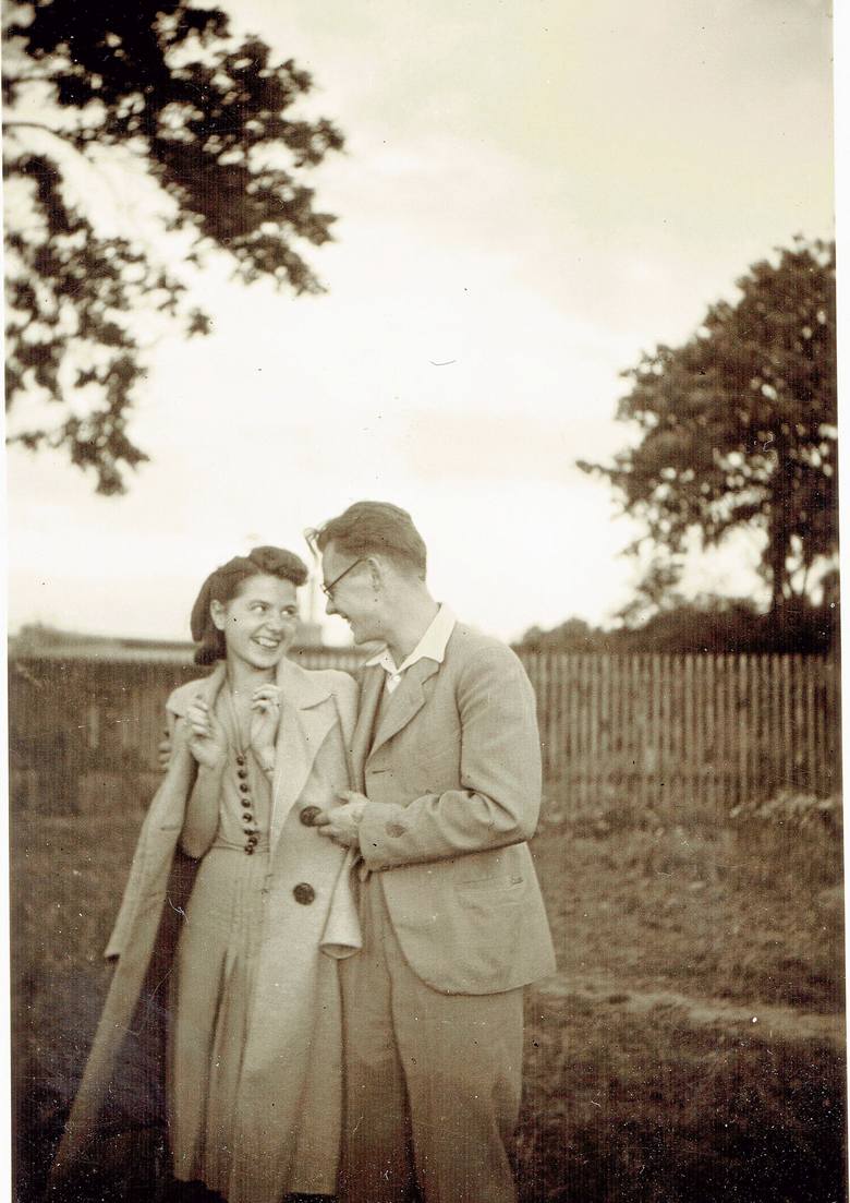 Jadwiga Derucka i Leszek  Biały, 1941 rok.