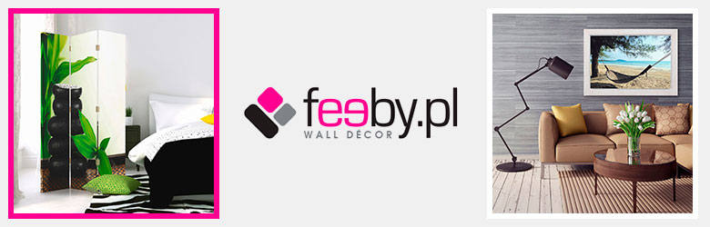 Laureaci będą mogli zrobić zakupy w sklepie internetowym Feeby.pl. Sklep posiada obszerną ofertę obrazów i dekoracji.