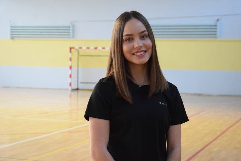 Kornelia Lesiewicz - trening jej i lekkoatletów AZS AWF Gorzów
