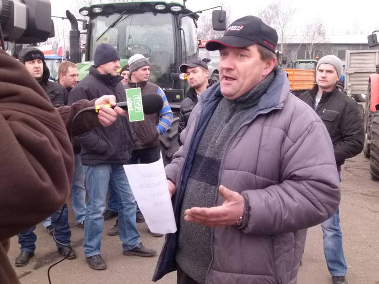 Kolejny rolniczy protest w Łowiczu (Zdjęcia)