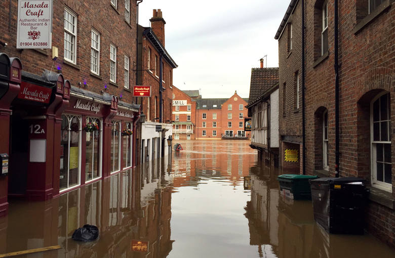 Powódź w Wielkiej Brytanii.