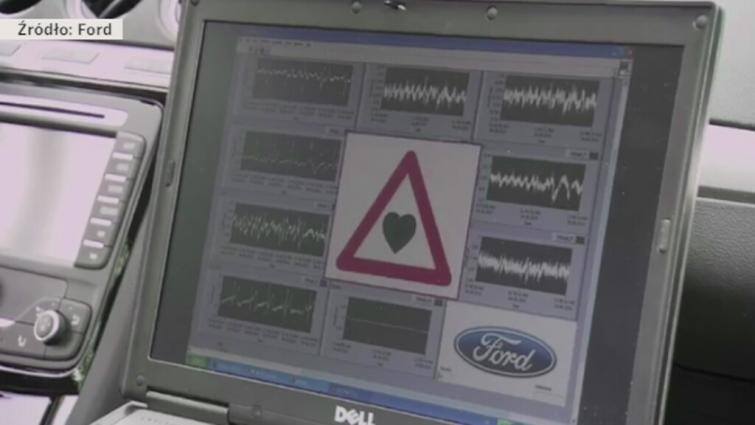 Inżynierowie Forda testują system wykrywający atak serca u kierowcy
