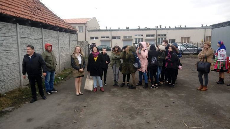 Uczniowie z Nieborowa gościli w ZSP nr 2 w Łowiczu [ZDJĘCIA]
