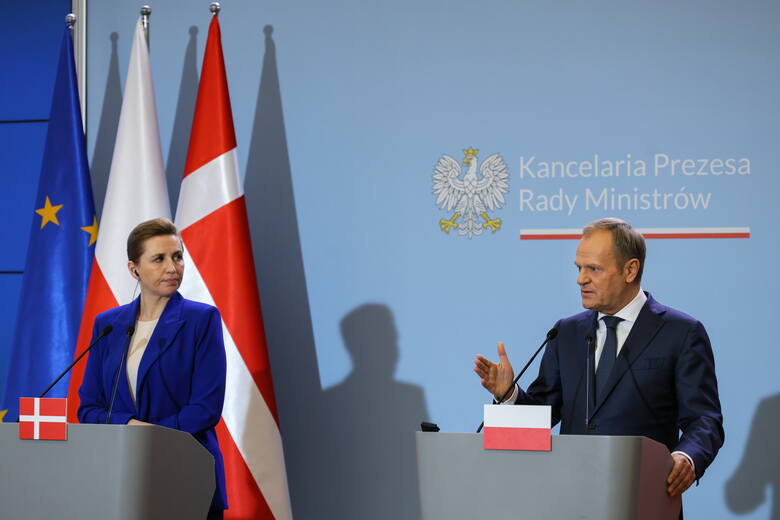 Tusk spotkał się w Warszawie z premier Danii. Rozmawiali o współpracy i o współpracy w kwestii Ukrainy