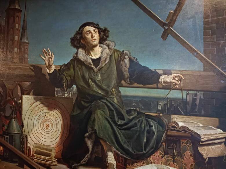 Ile nóg ma Kopernik? Tajemnice obrazu Matejki, który przybył do Torunia