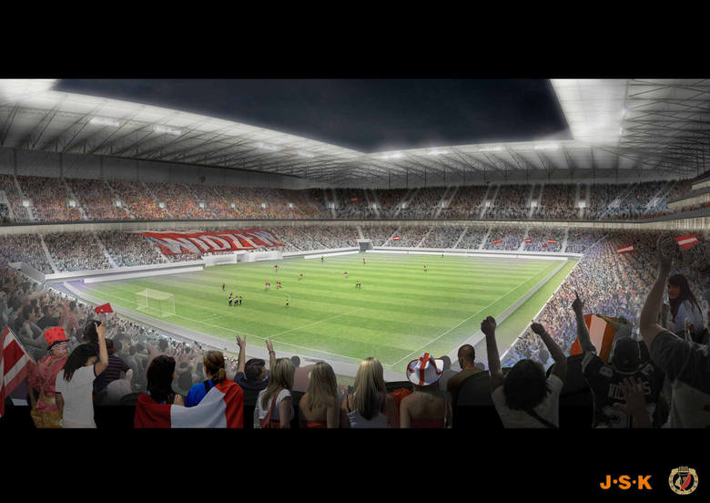 Jedna z koncepcji nowego widzewskiego stadionu