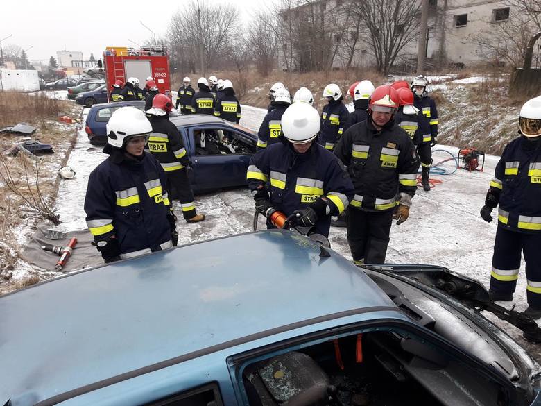Szkolenie Ochotniczej Straży Pożarnej w Skierniewicach