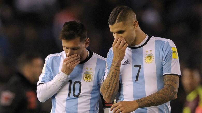 Lionel Messi i Mauro Icardi w reprezentacji Argentyny