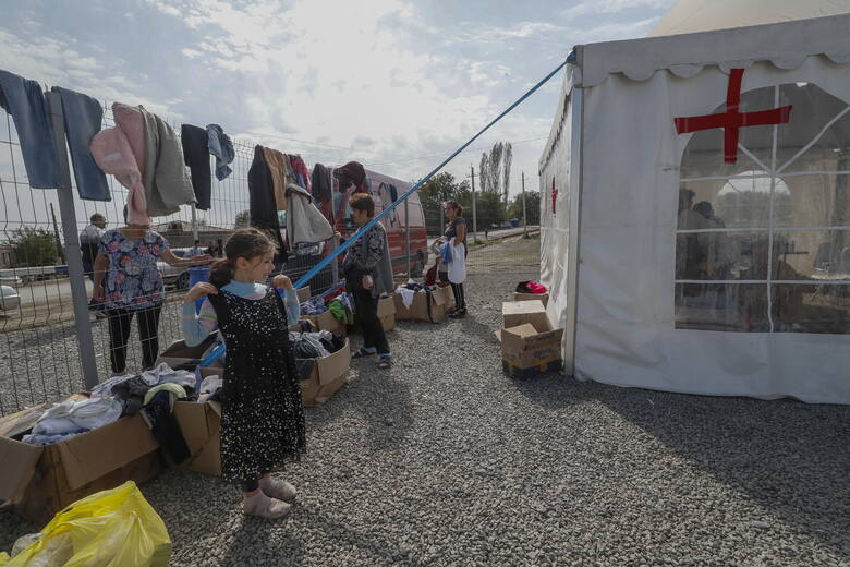 Uchodźcy uciekli z Górskiego Karabachu. Armenia pozywa Azerbejdżan