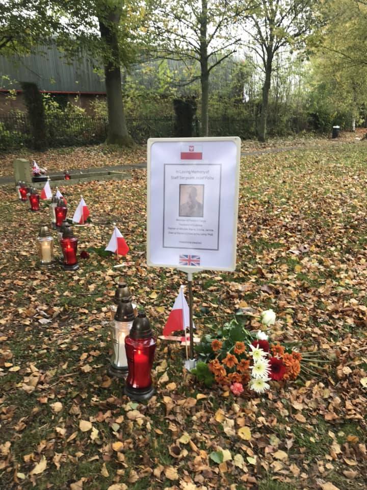 Anglicy z Leominster upamiętnili polskich żołnierzy pochowanych na tamtejszym cmentarzu [ZDJĘCIA]